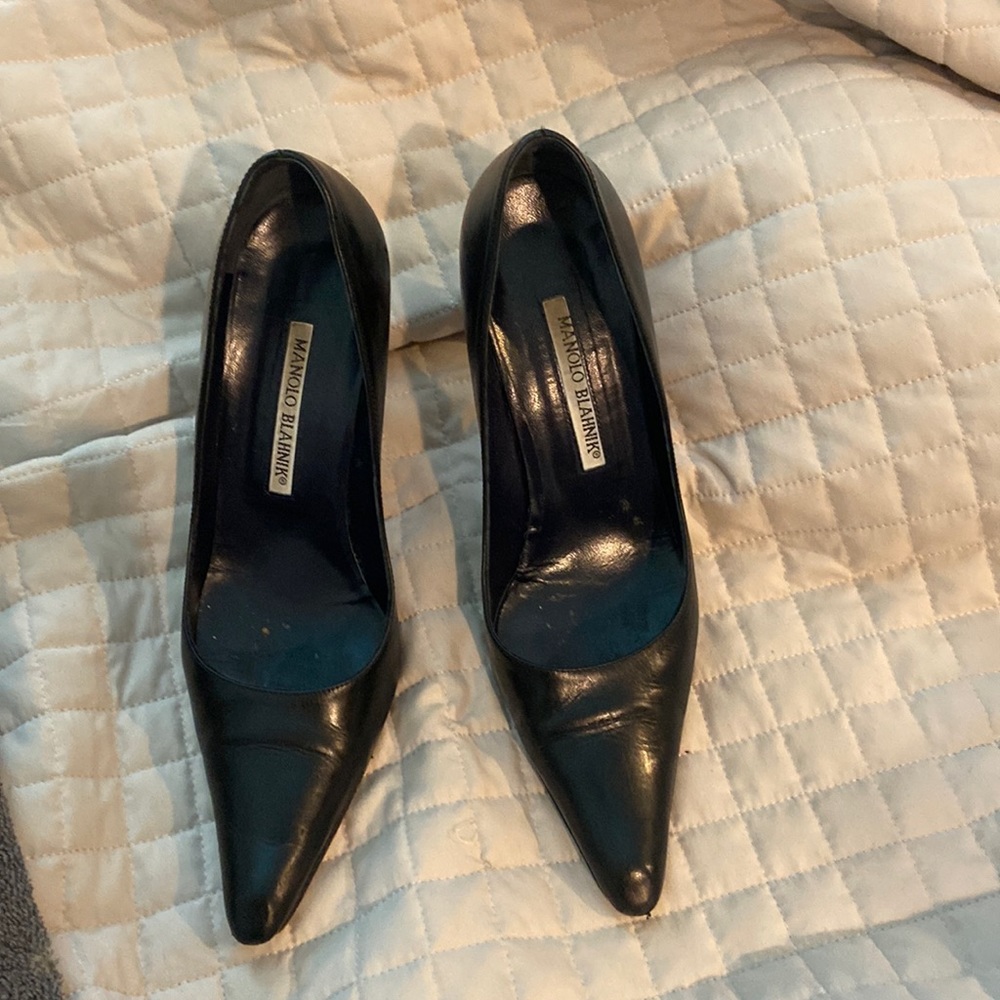 Manolo Blahnik heels - used. Size 7